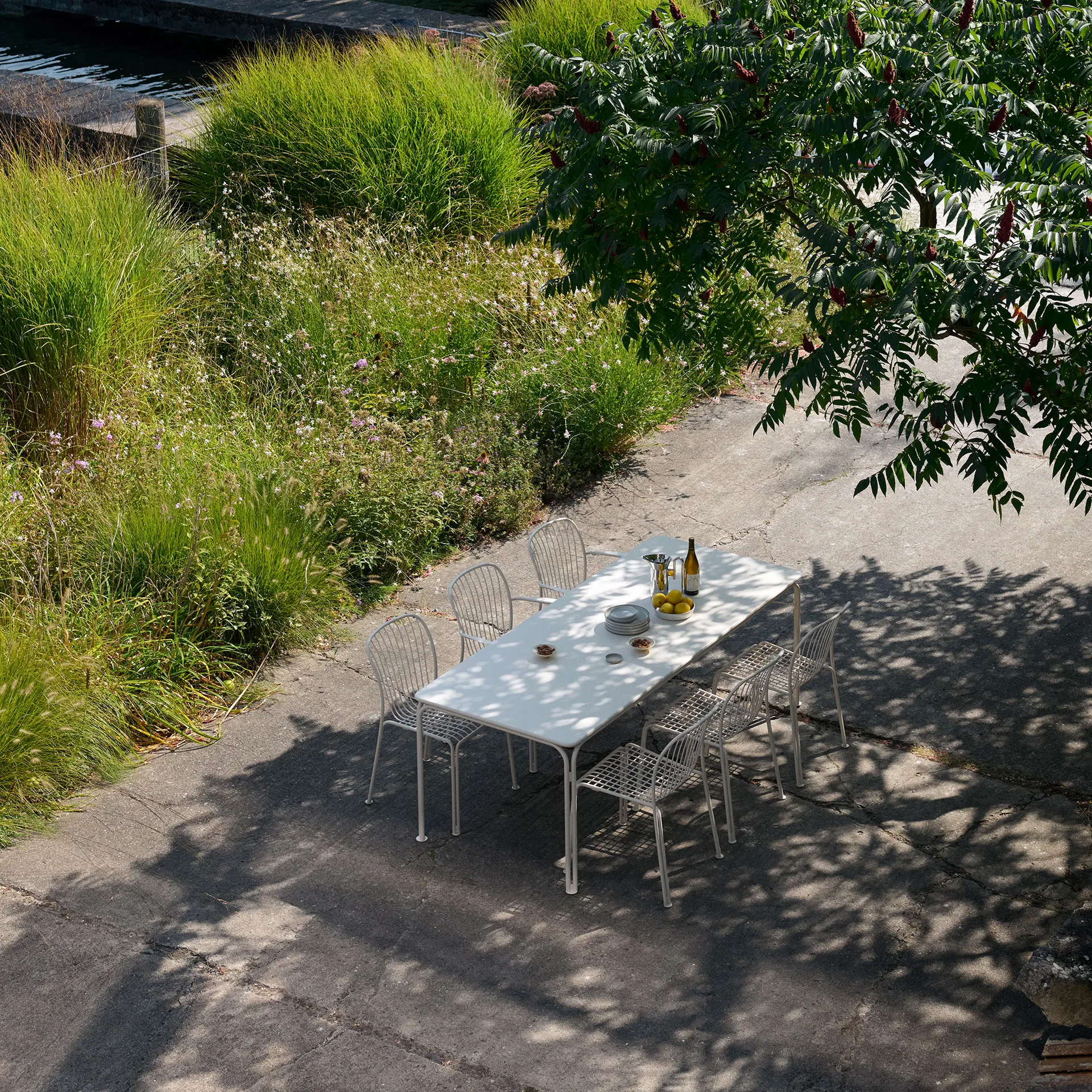 Thorvald Outdoor SC99 Esstisch 220 cm, Ivory &Tradition