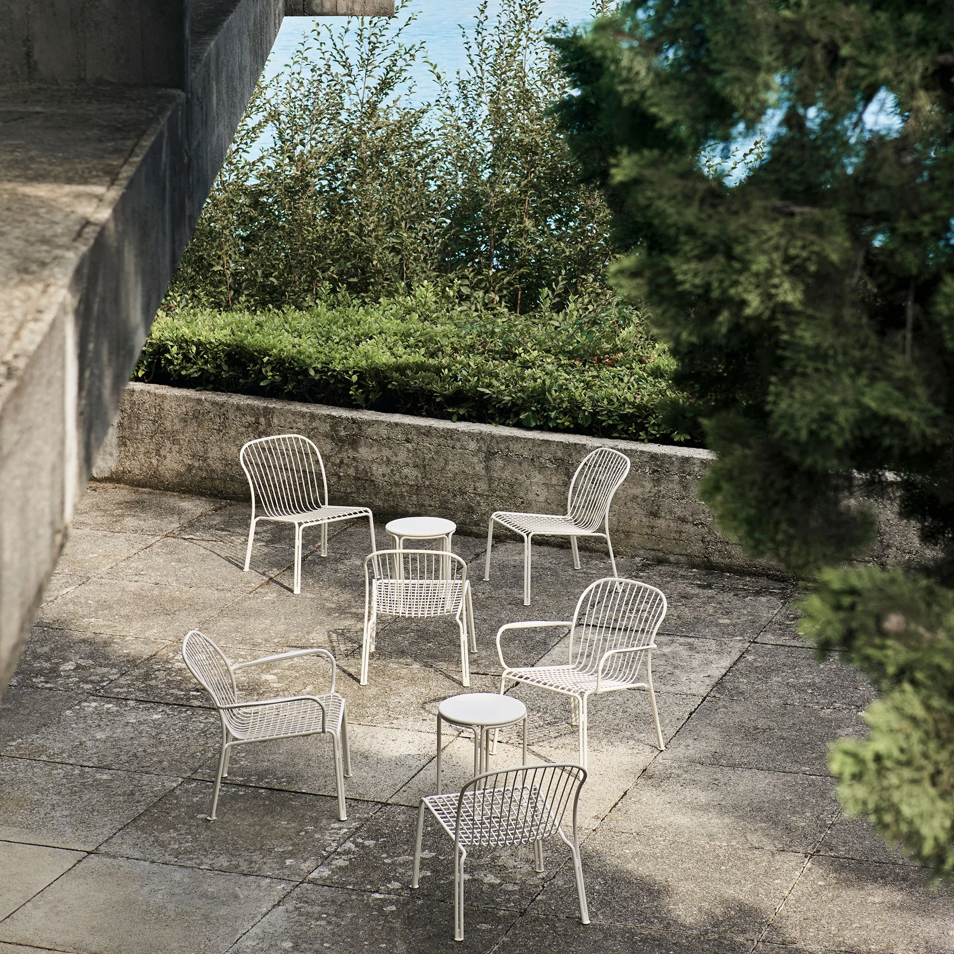 Thorvald SC100 Loungesessel, Ivory &Tradition