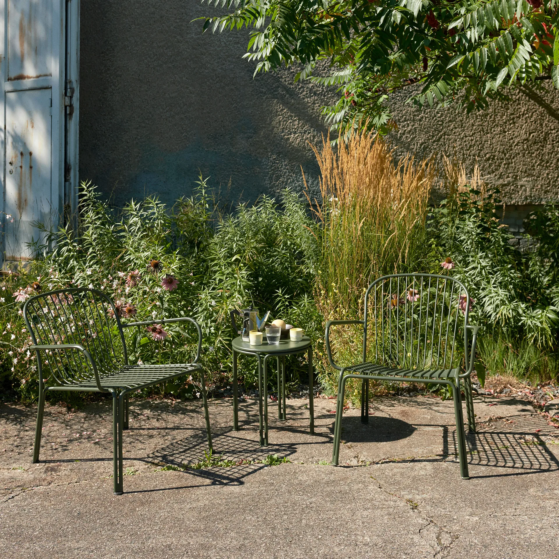 Thorvald SC101 Loungesessel, Bronze green &Tradition