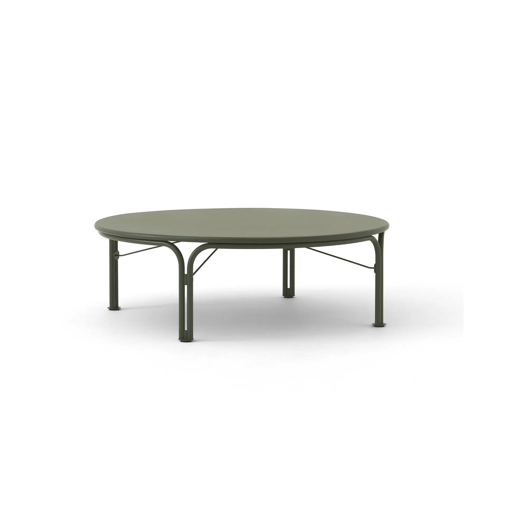 Thorvald SC109 Couchtisch, Bronze green, Ø115 cm &Tradition
