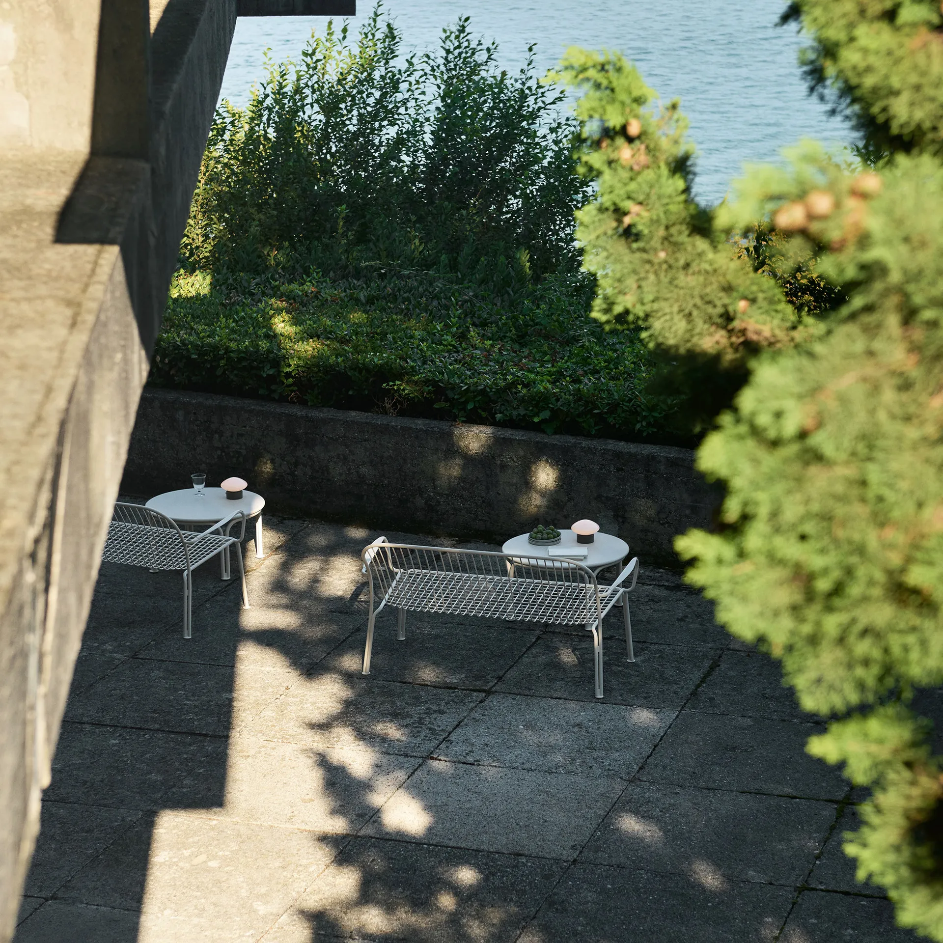 Thorvald SC110 Loungesofa, Ivory, 143 cm &Tradition