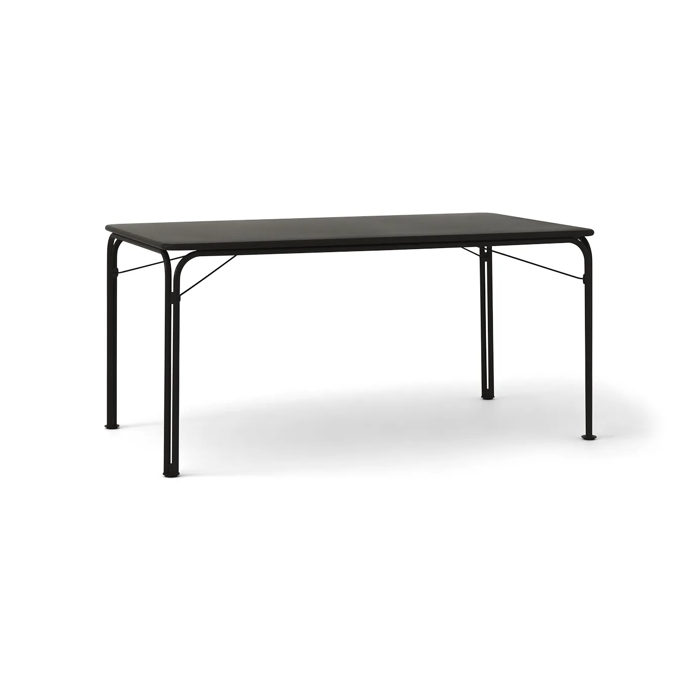 Thorvald SC113 Esstisch, Warm black, 160 cm &Tradition