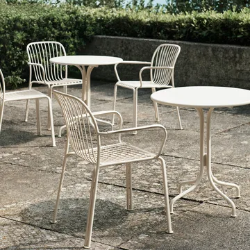 Thorvald SC96 Café-Tisch Ø70 cm - Ivory - &Tradition