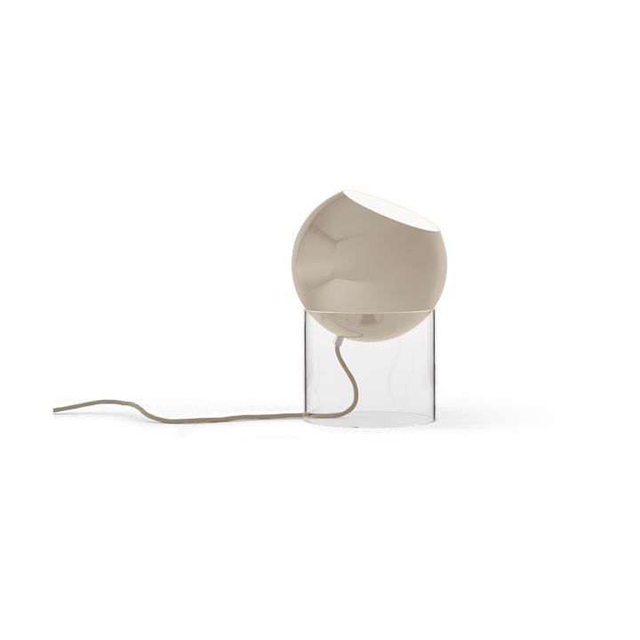 Topan VP13 Tischleuchte 31,5 cm, Clear-grey beige &Tradition