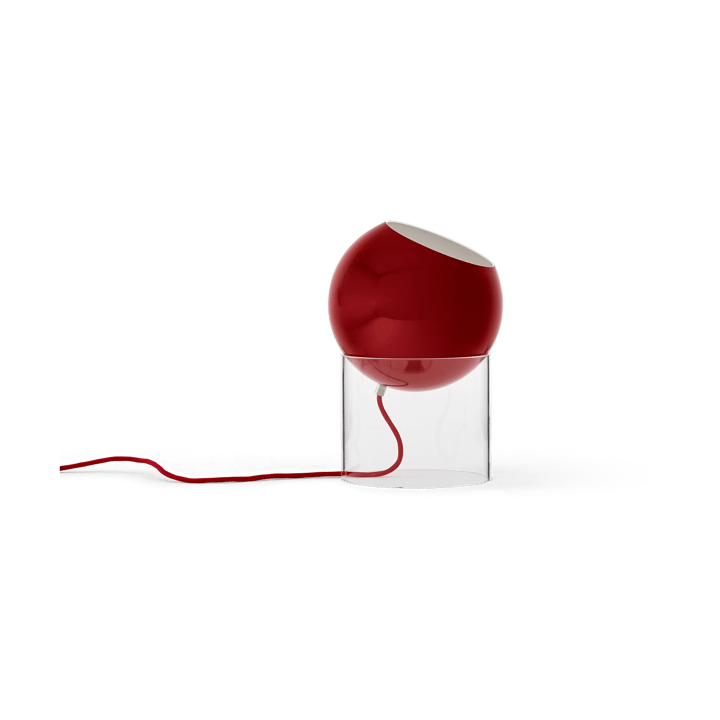 Topan VP13 Tischleuchte 31,5 cm - Clear-vermilion red - &Tradition