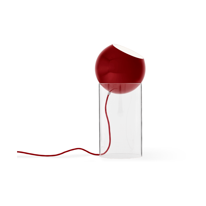 Topan VP14 Stehleuchte 46,5 cm, Clear-vermilion red &Tradition