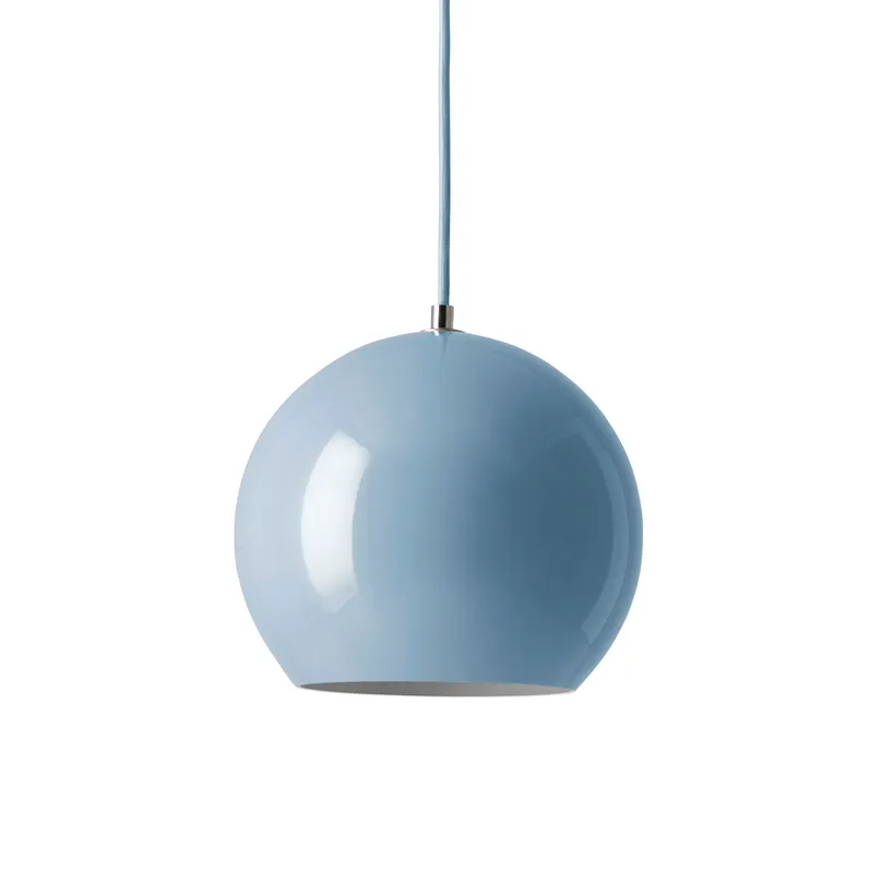 Topan VP6 Pendelleuchte, Hellblau &Tradition