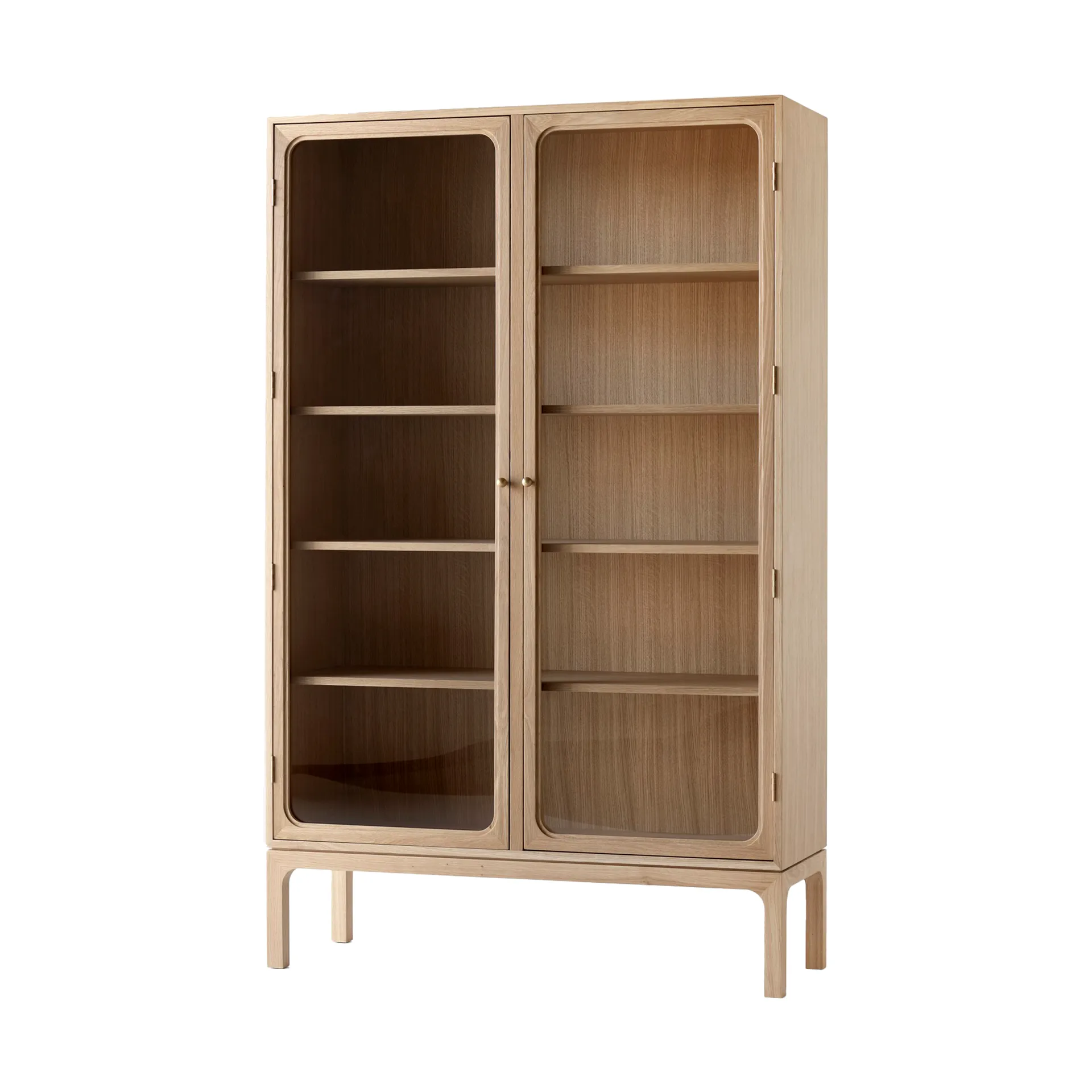 Trace SC88 Vitrinenschrank 120x192x40cm, Natural natural oak &Tradition
