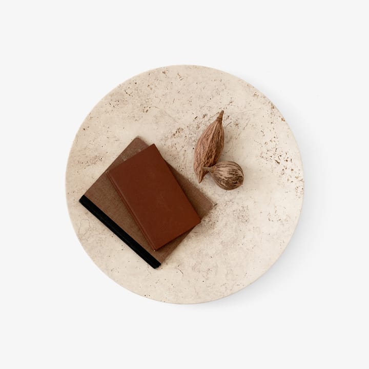 Travertine Teller SC55, Ø50cm &Tradition