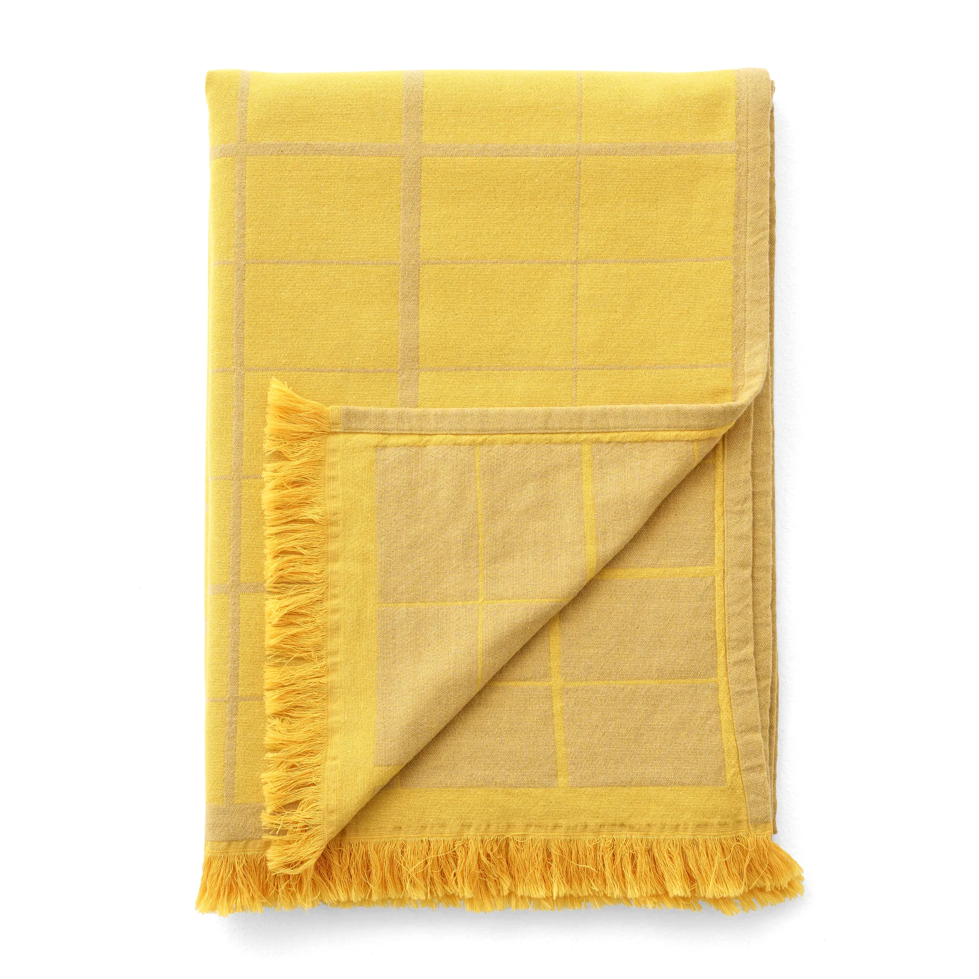 Untitled AP10 Wolldecke 150 x 210cm, Desert yellow &Tradition