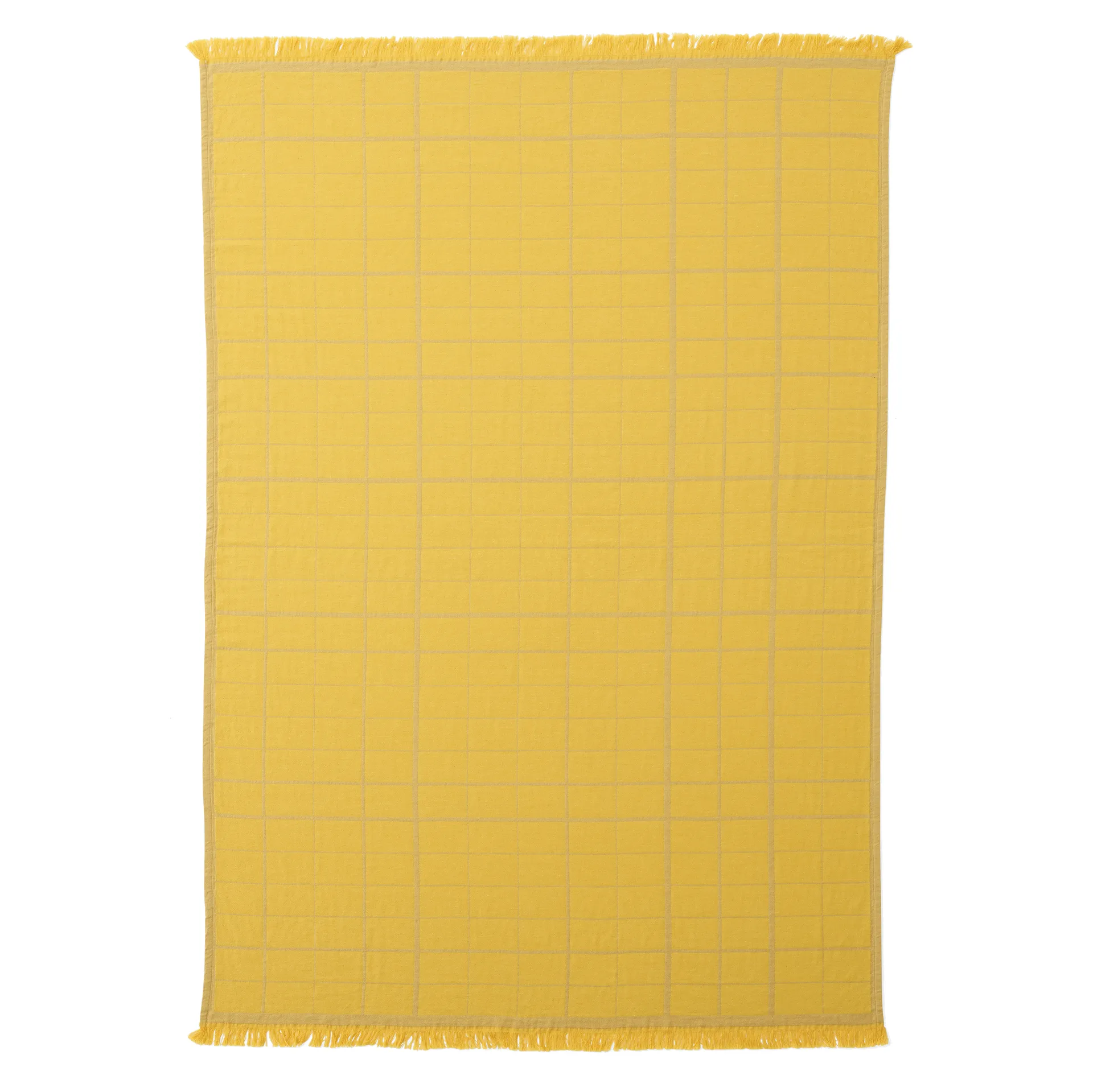 Untitled AP10 Wolldecke 150 x 210cm, Desert yellow &Tradition