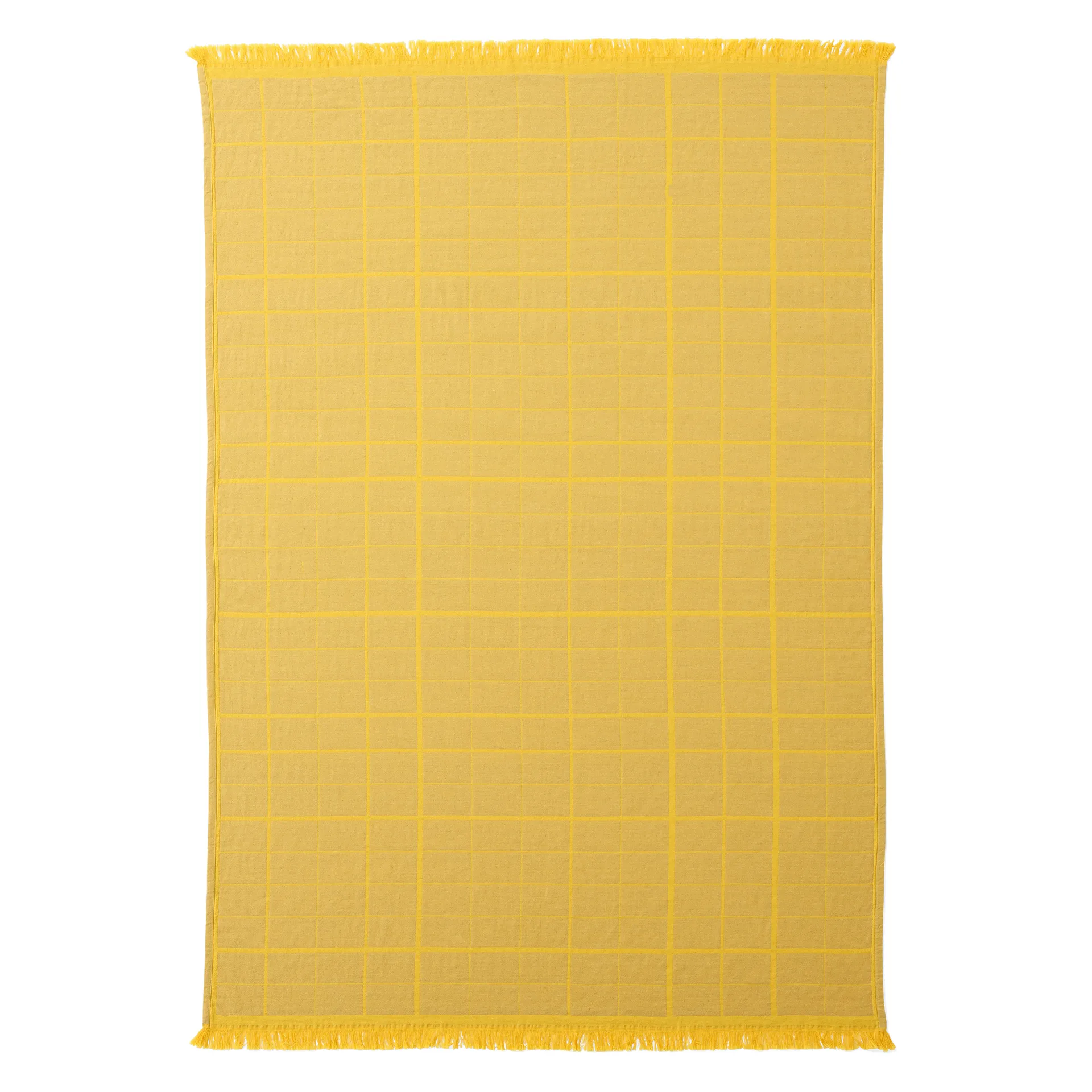 Untitled AP10 Wolldecke 150 x 210cm, Desert yellow &Tradition