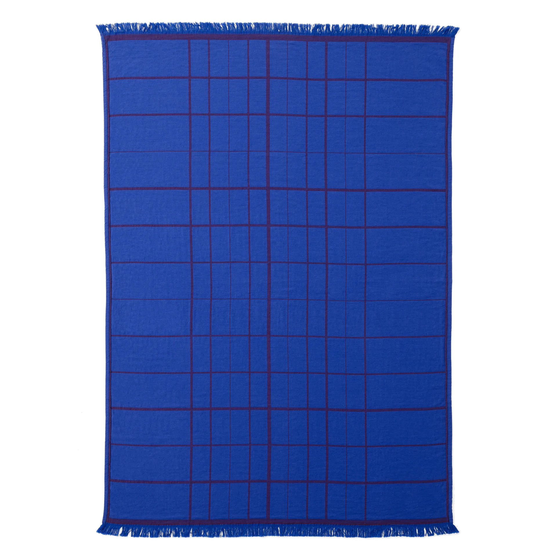 Untitled AP10 Wolldecke 150 x 210cm, Electric Blue &Tradition