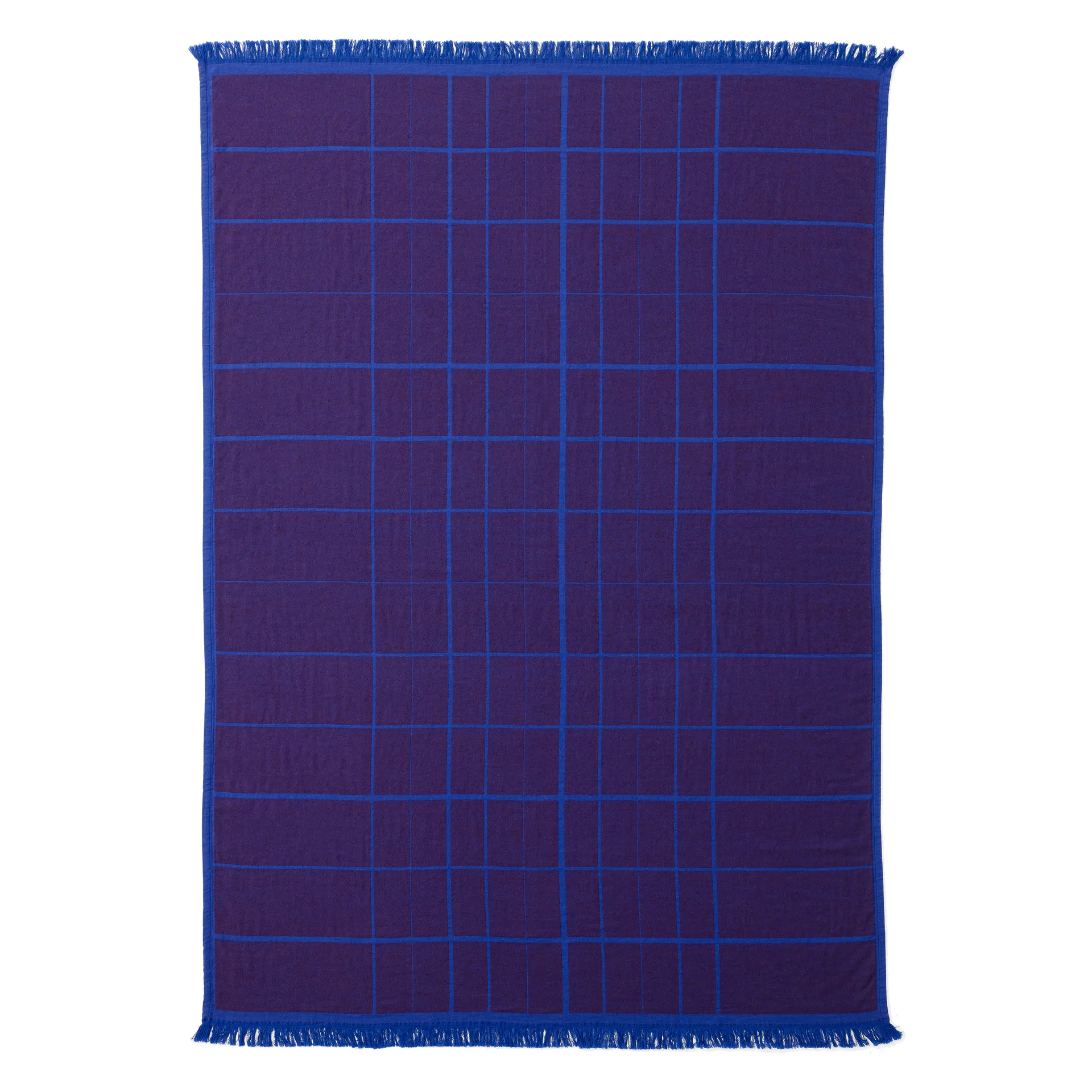 Untitled AP10 Wolldecke 150 x 210cm, Electric Blue &Tradition