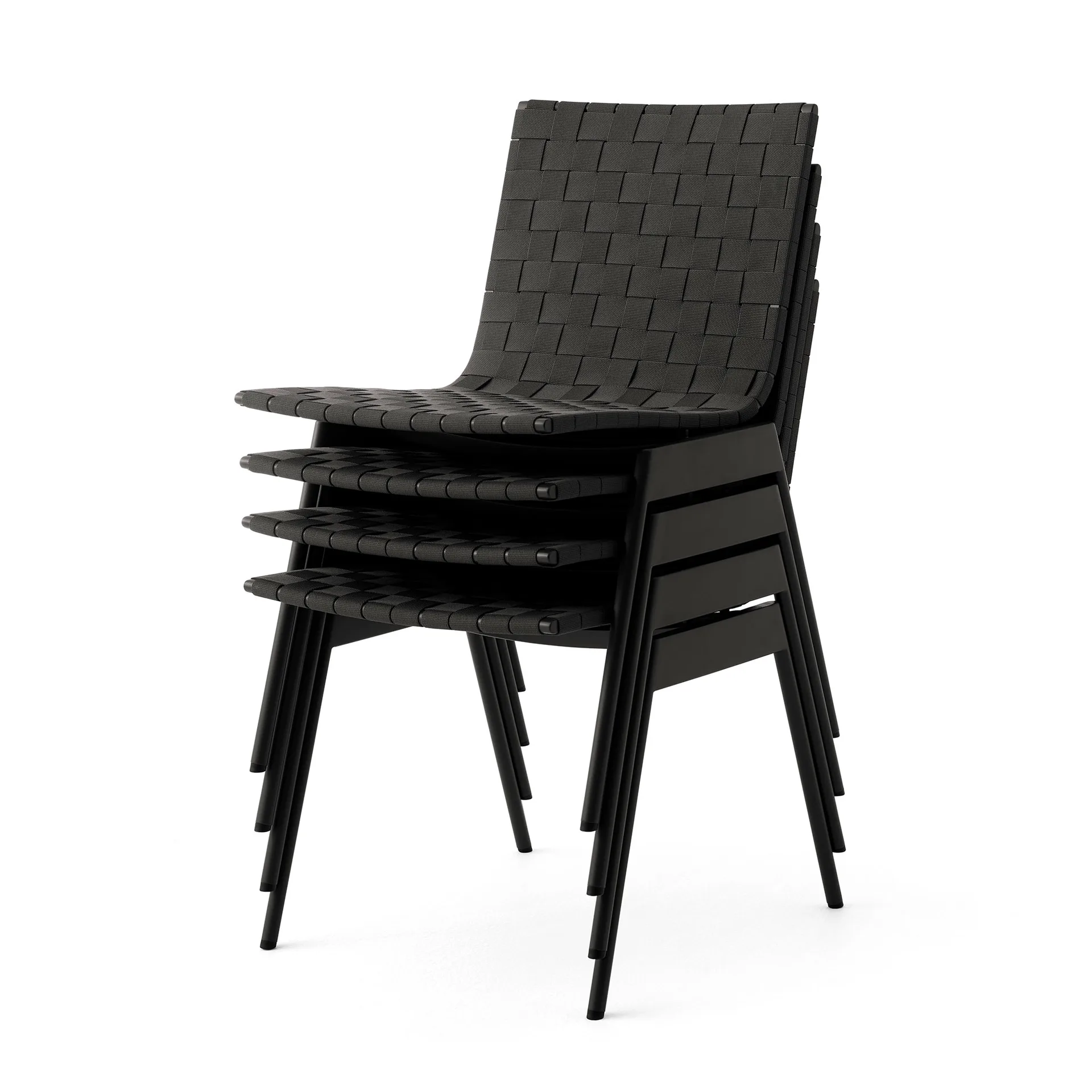 Ville Outdoor AV33 Stuhl, Warm black &Tradition