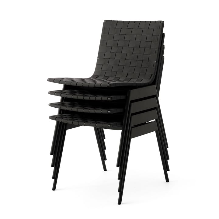 Ville Outdoor AV33 Stuhl - Warm black - &Tradition