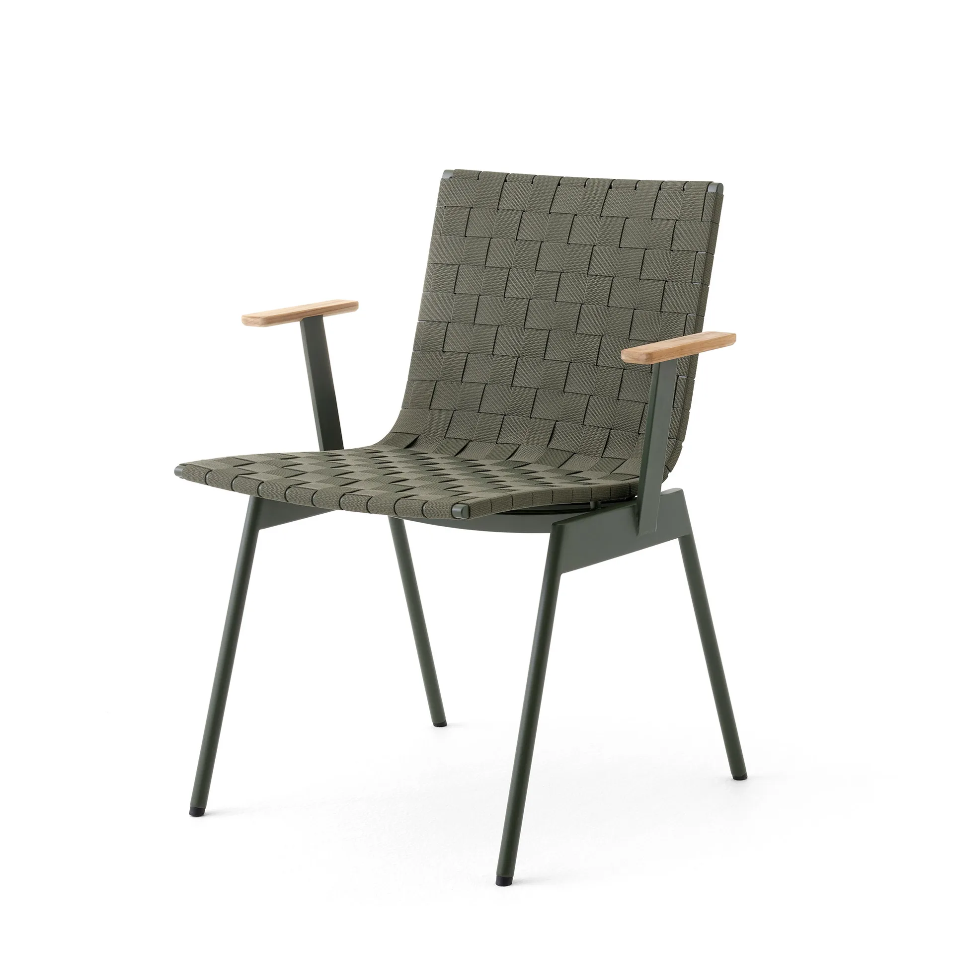 Ville Outdoor AV34 Stuhl, Bronze green &Tradition