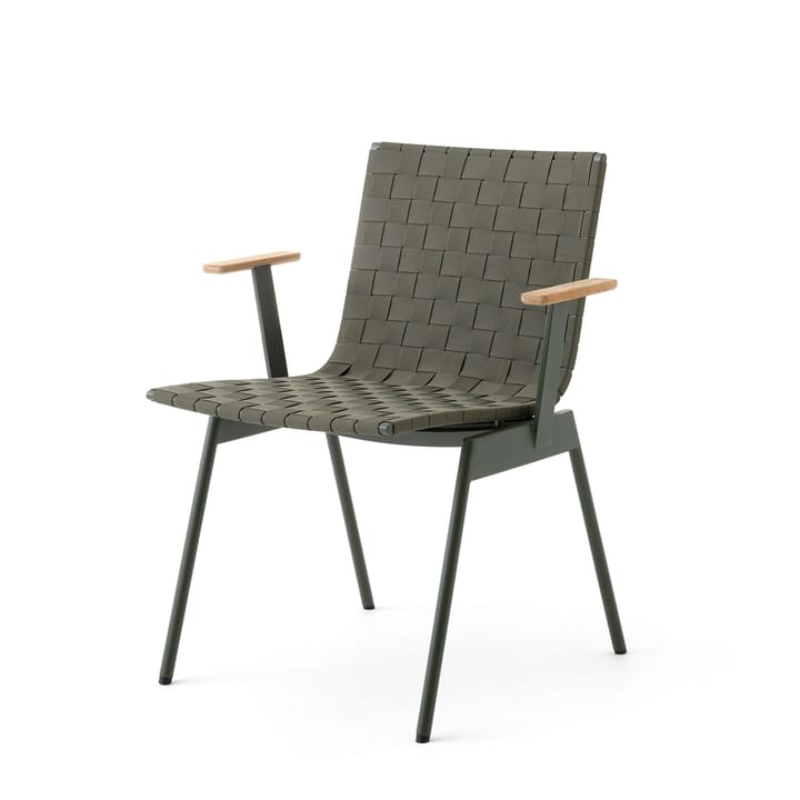 Ville Outdoor AV34 Stuhl - Bronze green - &Tradition