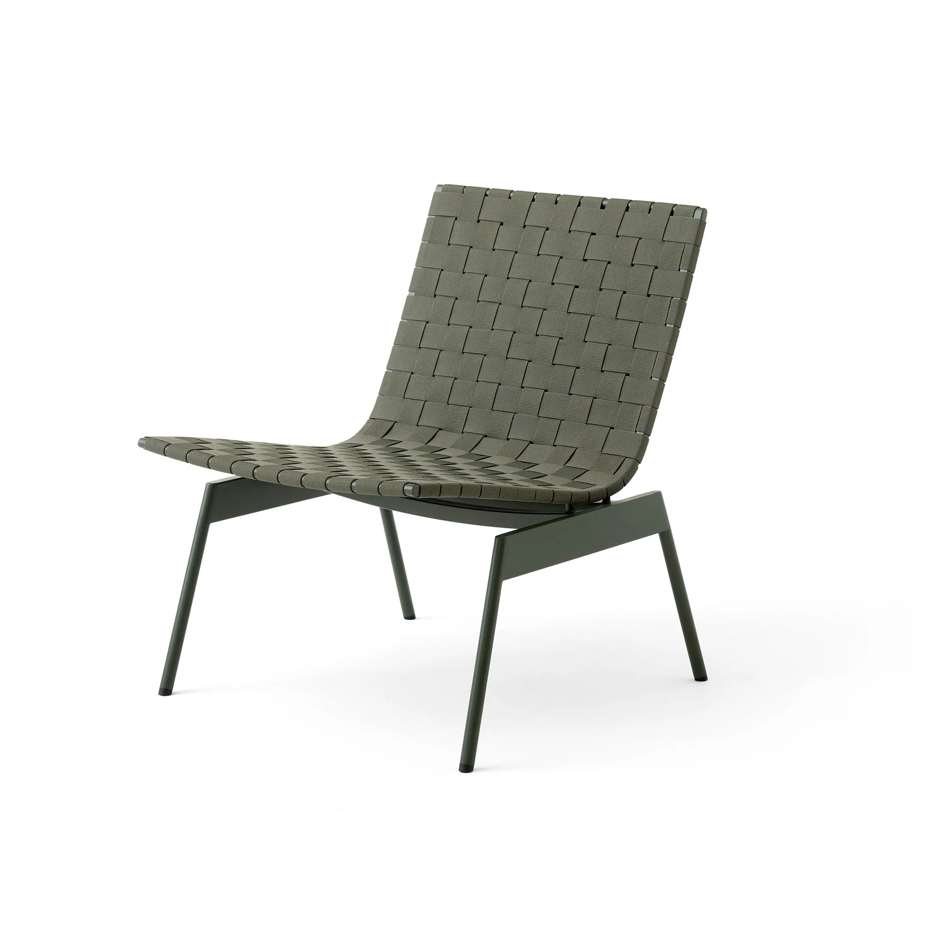 Ville Outdoor AV44 lounge chair, Bronze green &Tradition