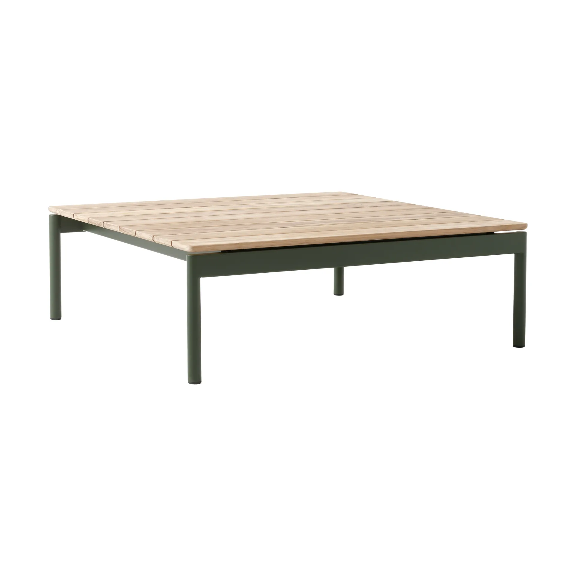 Ville Outdoor AV50 Beistelltisch, Bronze green-teak &Tradition