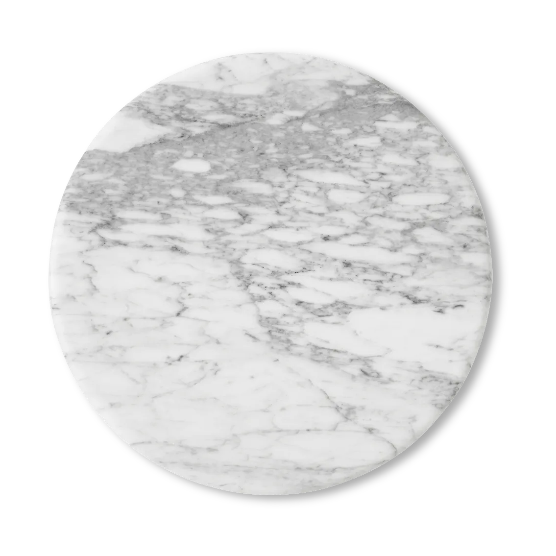 Wire Stool VP11 Topplatte Ø38 cm, Marmor Bianco Carrara &Tradition