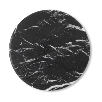 Wire Stool VP11 Topplatte Ø38 cm - Marmor Nero Marquina - &Tradition