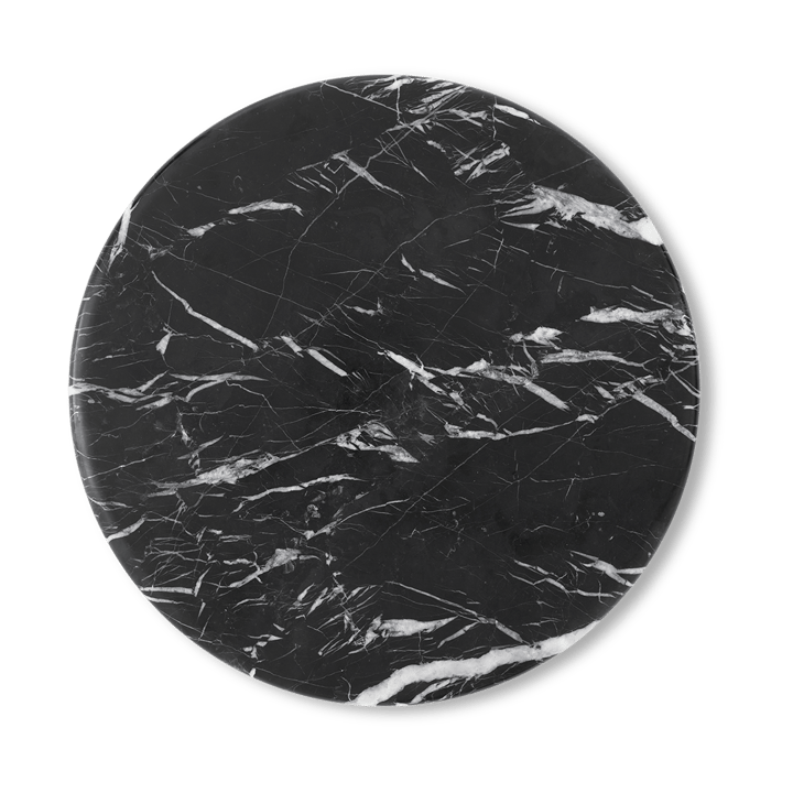 Wire Stool VP11 Topplatte Ø38 cm - Marmor Nero Marquina - &Tradition