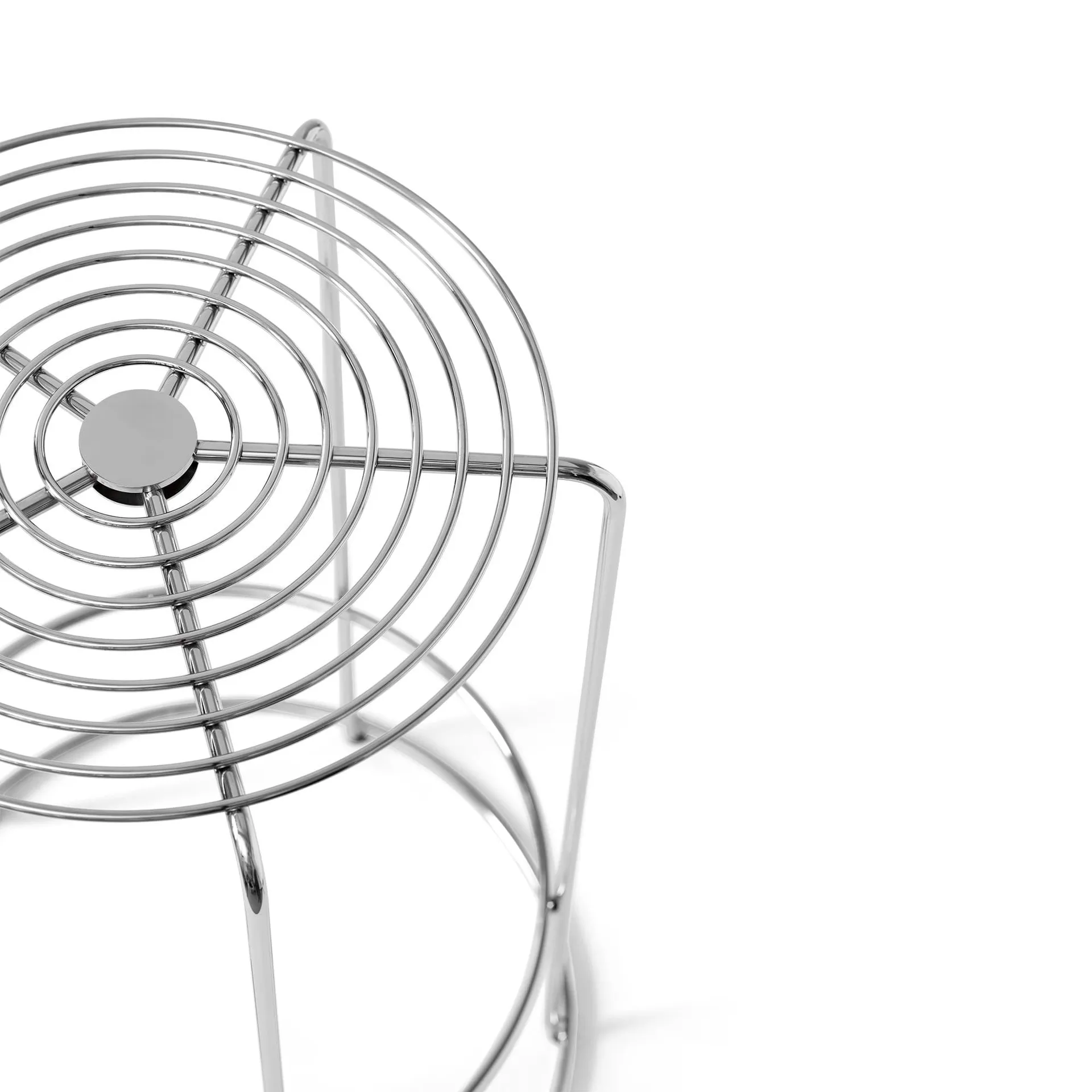 Wire VP16 Barhocker, Edelstahl, 75 cm &Tradition