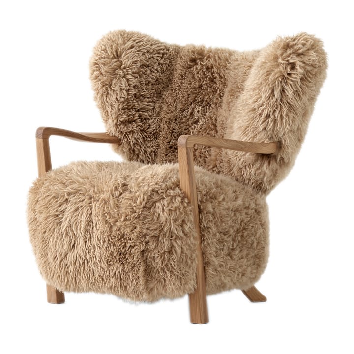 Wulff Lounge Chair ATD2 Fauteuil  - Eiche geölt-Sheepskin honey - &Tradition