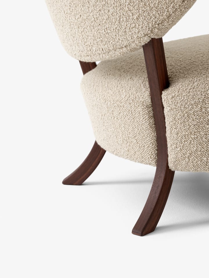 Wulff Lounge Chair ATD2 Fauteuil , Walnussholz geölt-Karakorum &Tradition
