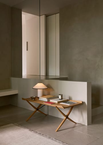 X HM13 Beistelltisch 61x120 cm - Lacquered oak-walnut inserts - &Tradition