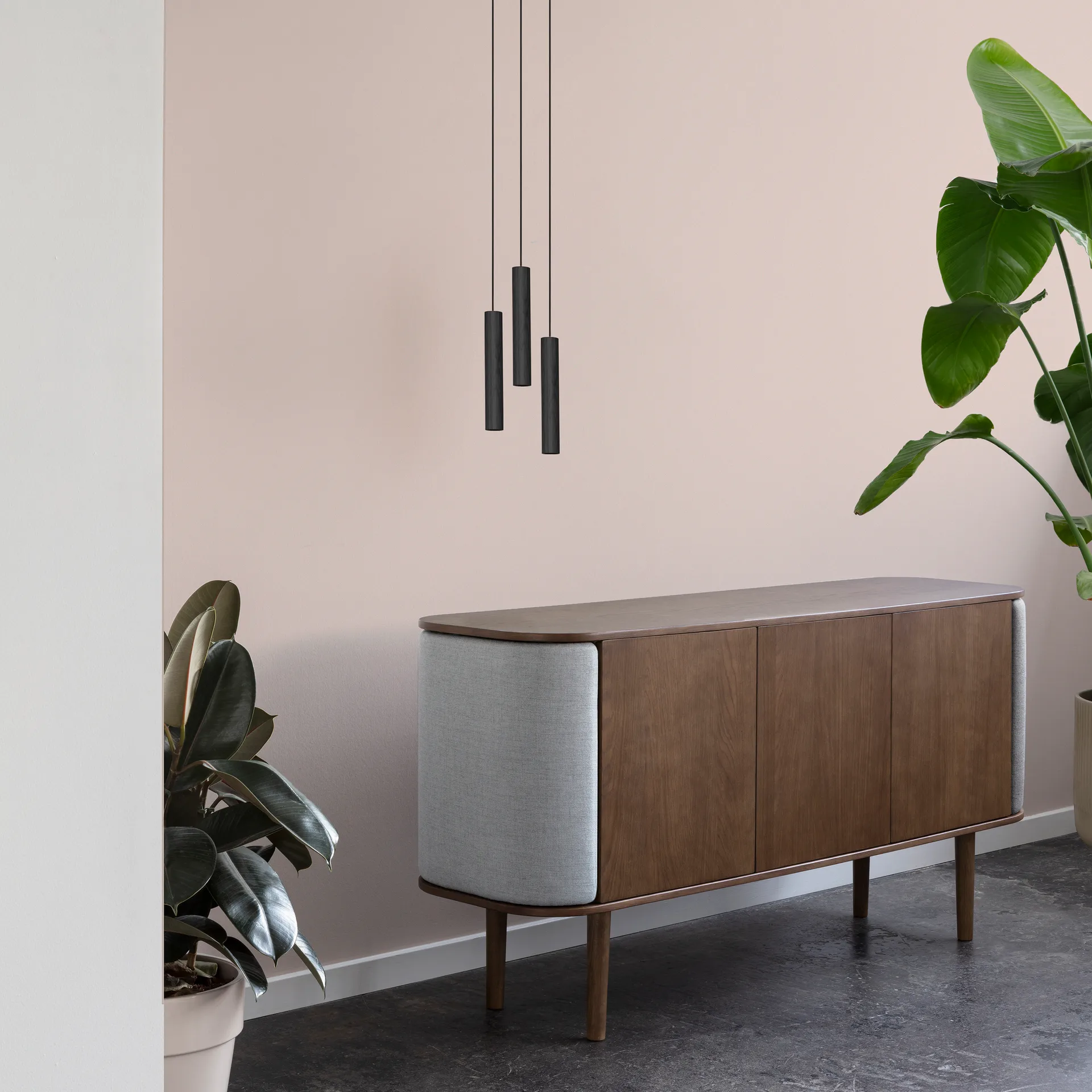 3 Chimes Leuchte, Schwarz Umage