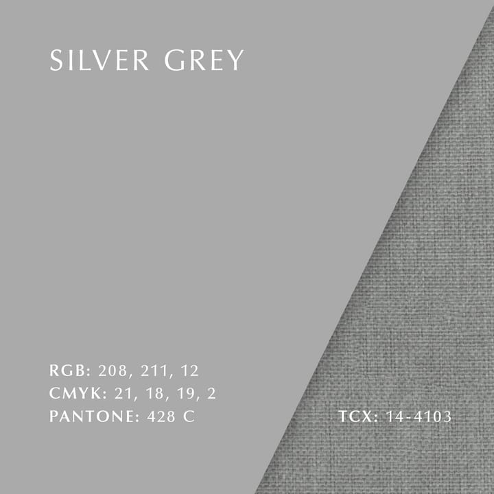 A Conversation Piece Stuhl Eiche dunkel - Silver grey - Umage