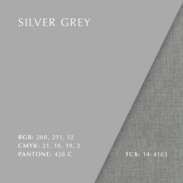 A Conversation Piece Stuhl Eiche dunkel - Silver grey - Umage