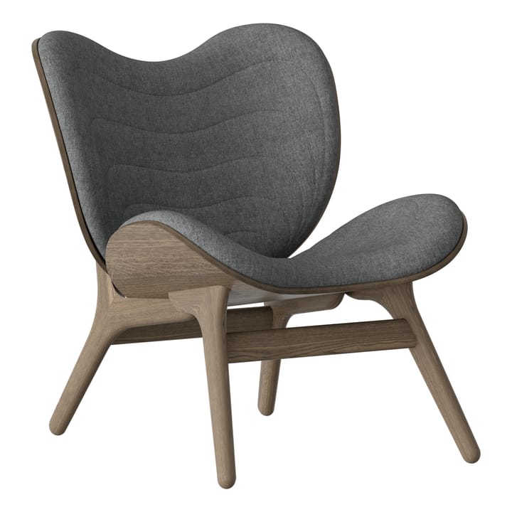 A Conversation Piece Stuhl Eiche dunkel - Slate grey - Umage