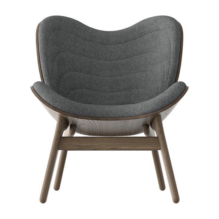 A Conversation Piece Stuhl Eiche dunkel - Slate grey - Umage