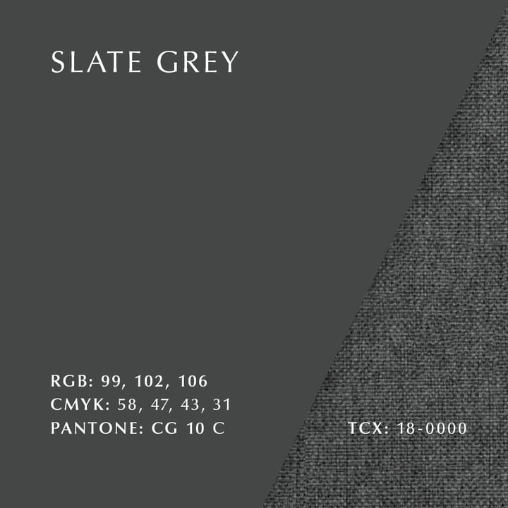 A Conversation Piece Stuhl Eiche dunkel - Slate grey - Umage