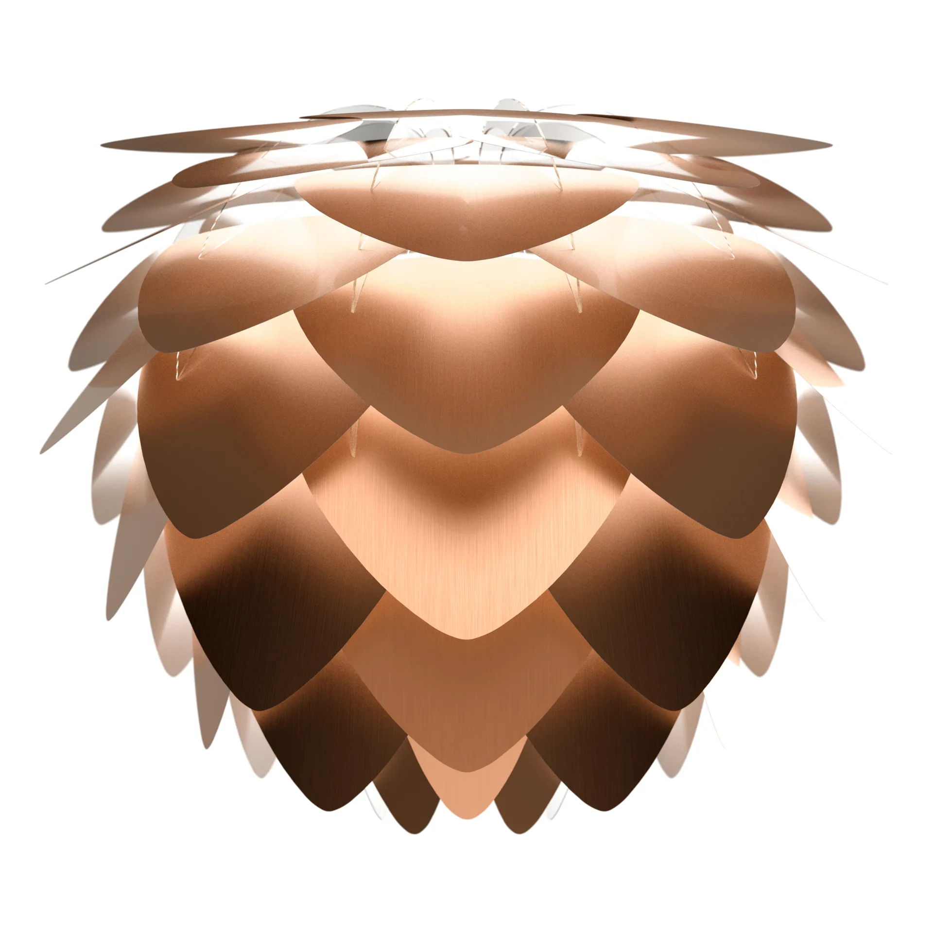 Aluvia Leuchte brushed bronze, Medium Ø59cm Umage