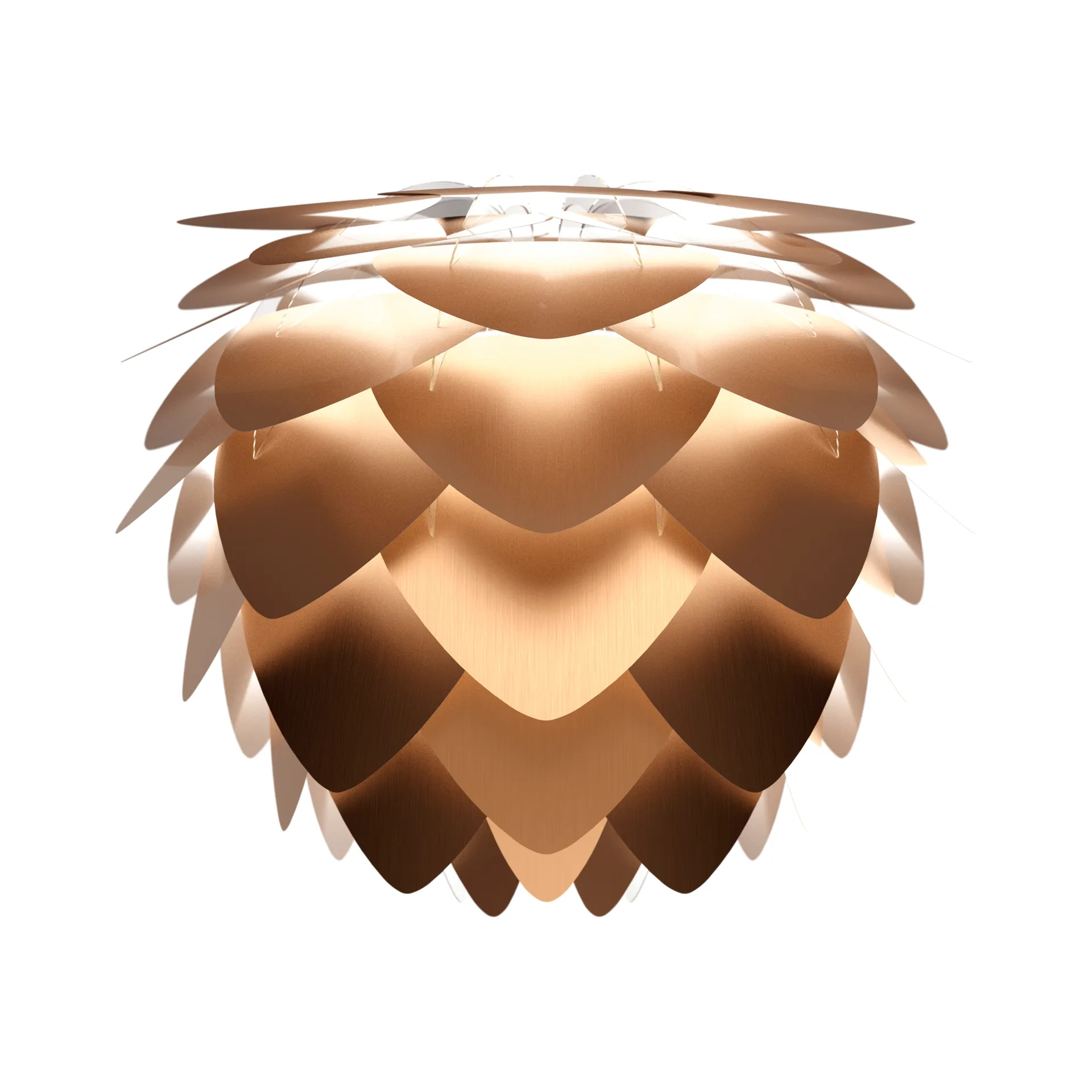 Aluvia Leuchte brushed bronze, Mini Ø40cm Umage