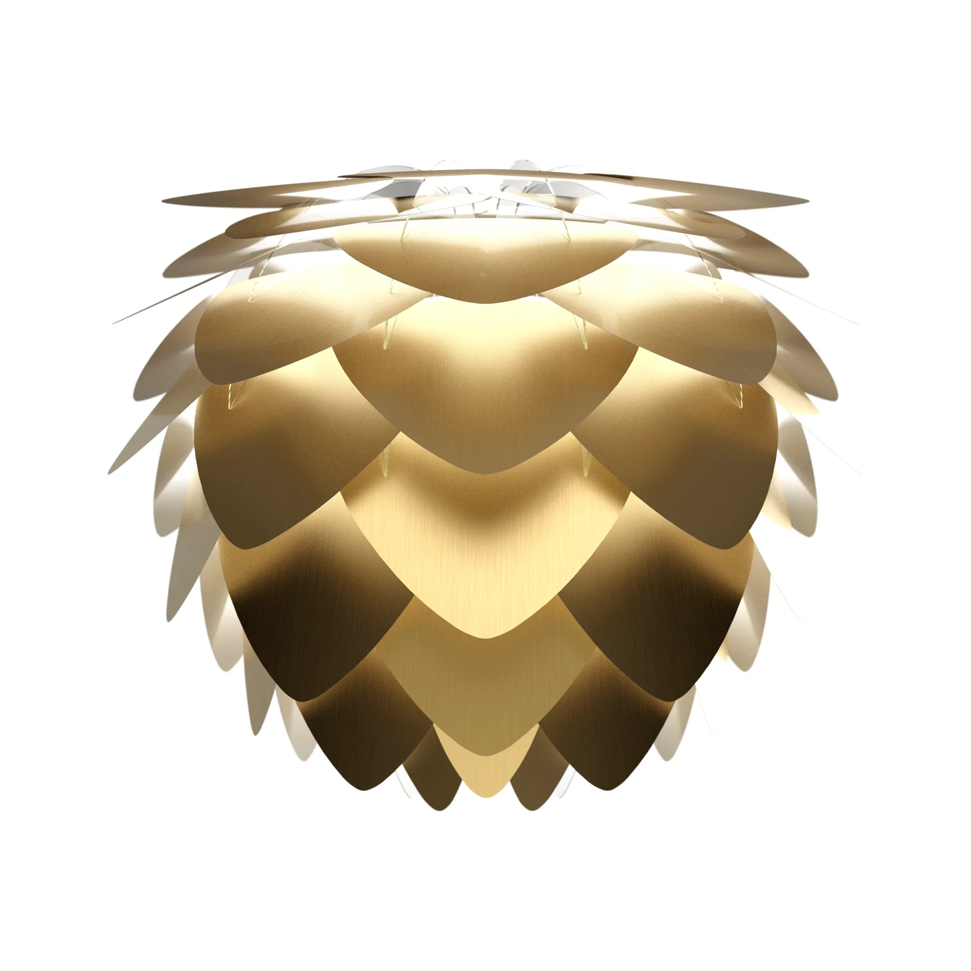 Aluvia Leuchte Messing gebürstet, 40cm Umage