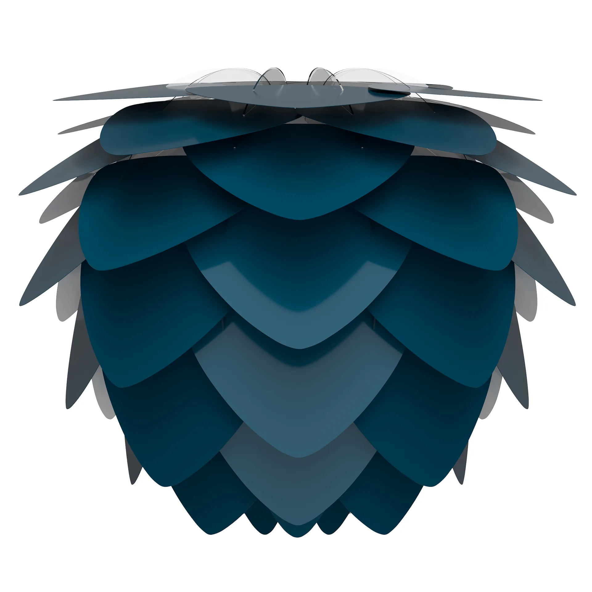 Aluvia Leuchte petrol blue, Medium Ø59cm Umage