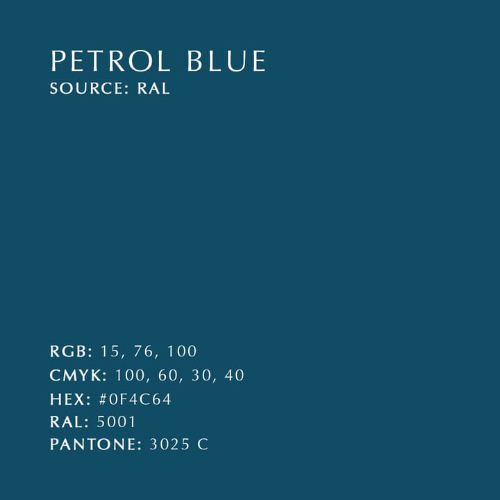 Aluvia Leuchte petrol blue - Medium Ø59cm - Umage