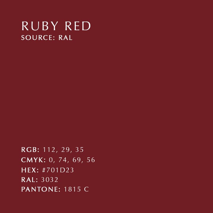Aluvia Leuchte ruby red - Medium Ø59cm - Umage