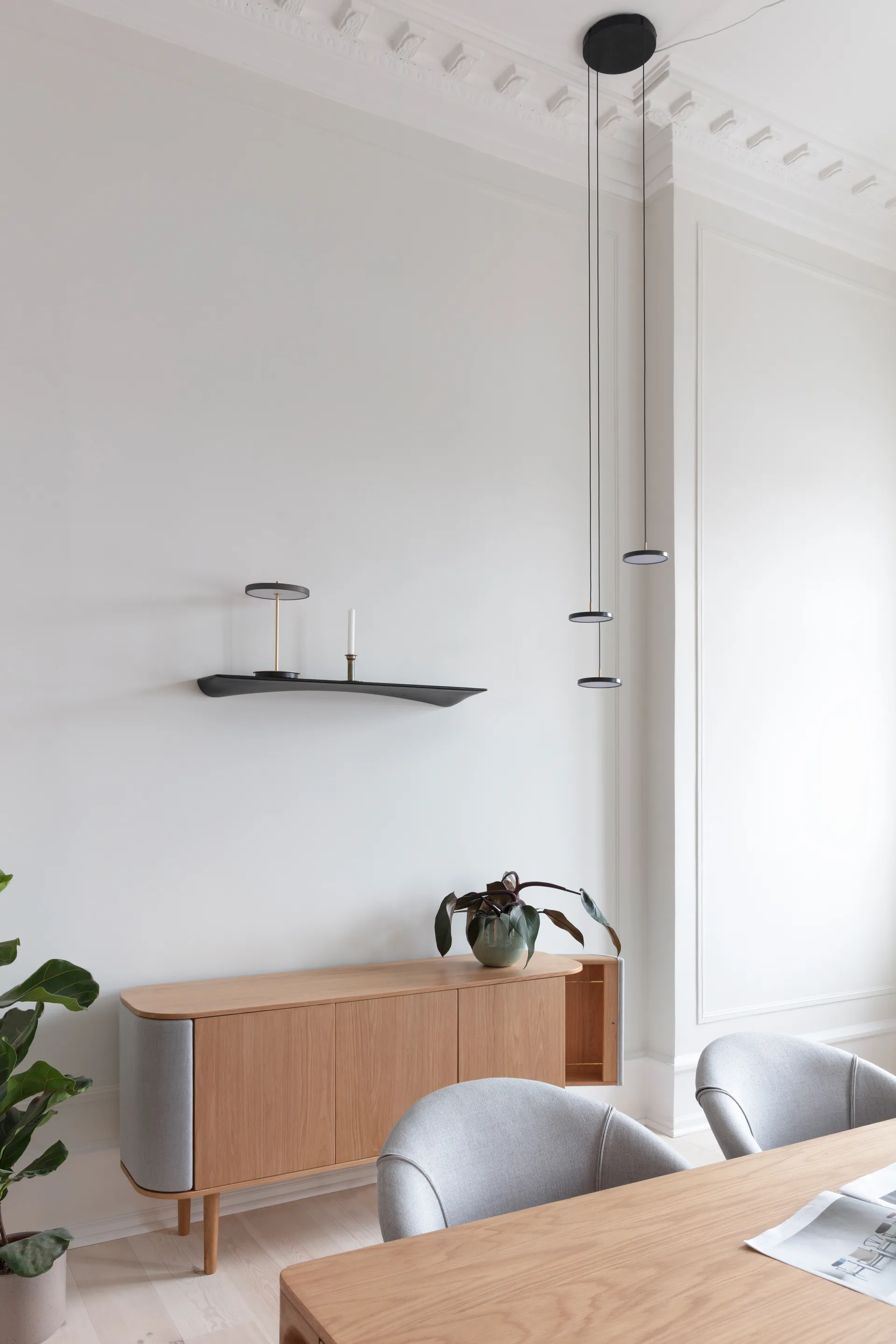 Asteria Micro Cluster Pendelleuchte, Schwarz Umage