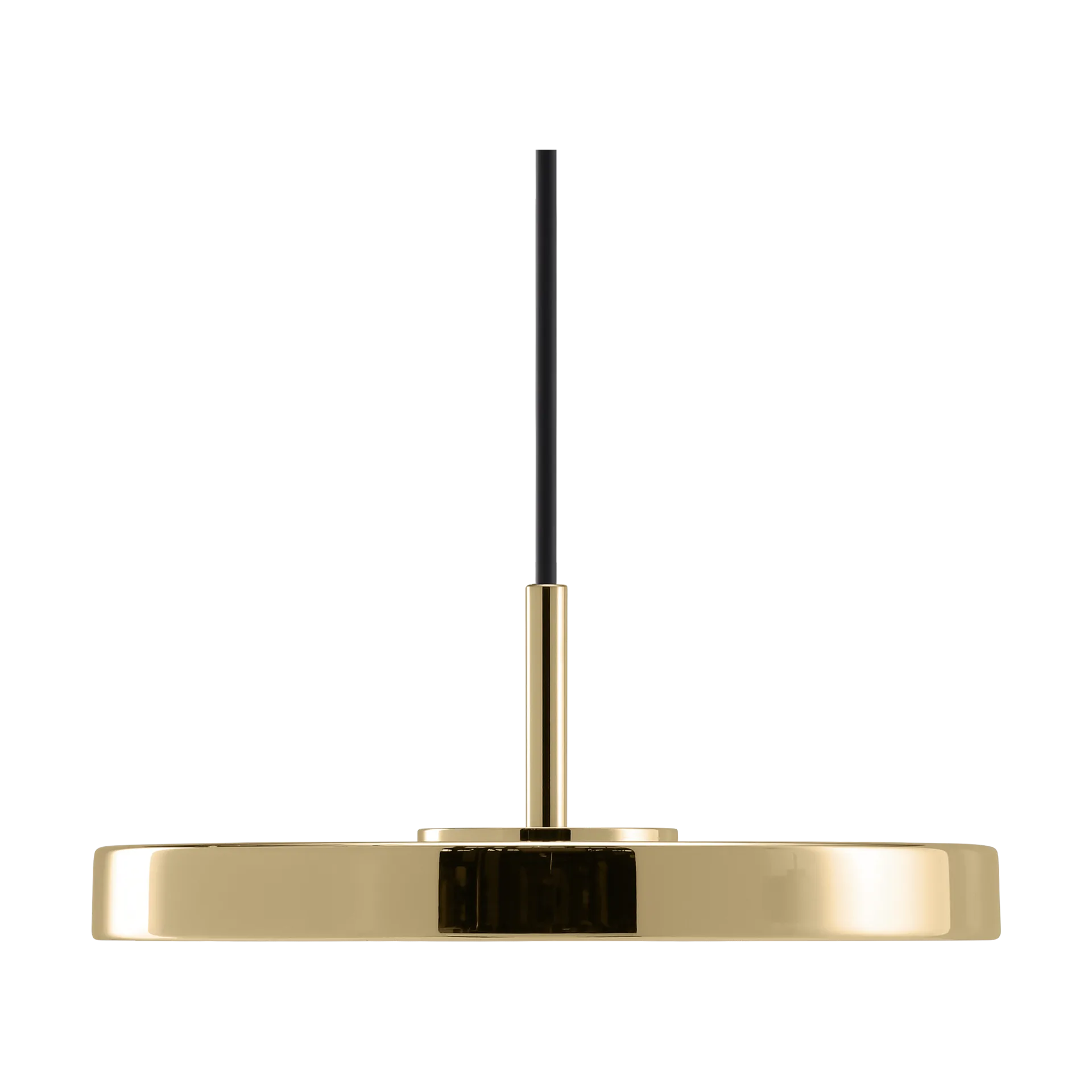 Asteria Micro Pendelleuchte, Polished Brass Umage