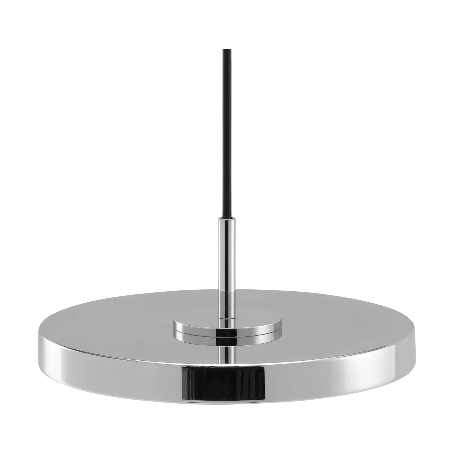 Asteria Micro Pendelleuchte, Polished Steel-Steel Top Umage
