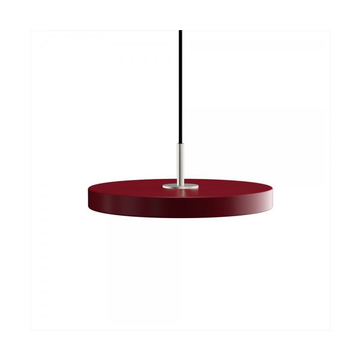 Asteria Mini Chrom Pendelleuchte Ø31x10,5 cm - Rot - Umage