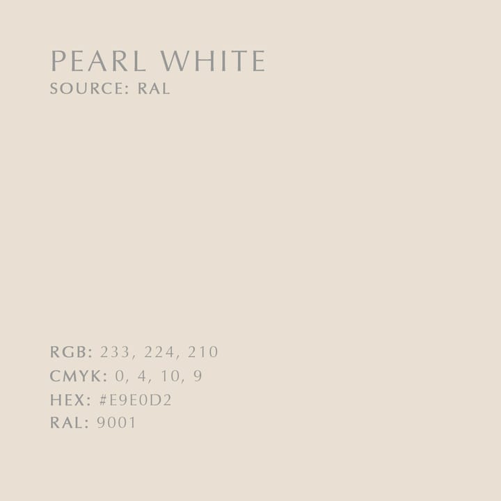 Asteria Mini Pendelleuchte - Pearl white - Umage