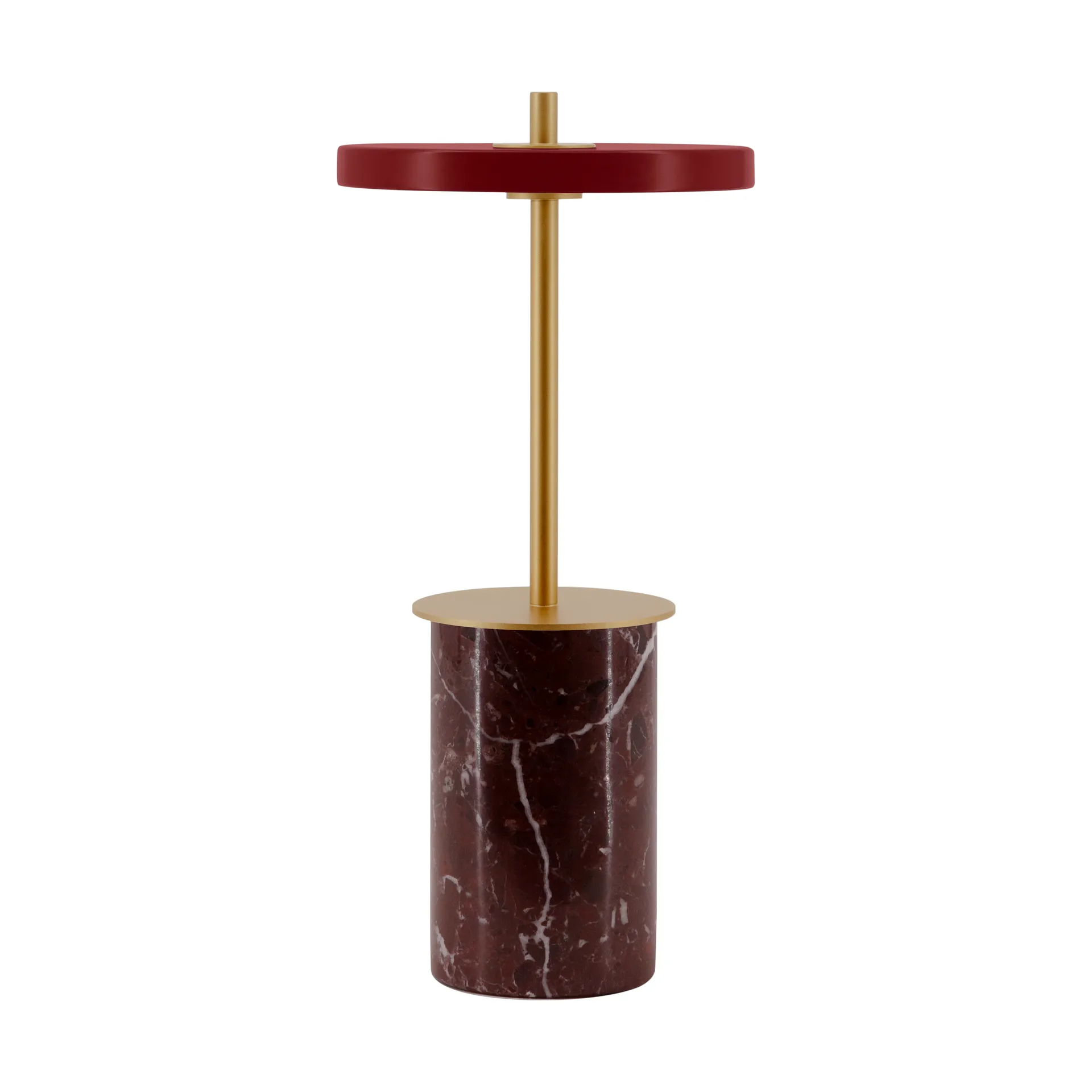 Asteria Move Mini Tischleuchte Ø12x25,5 cm, Red marble Umage