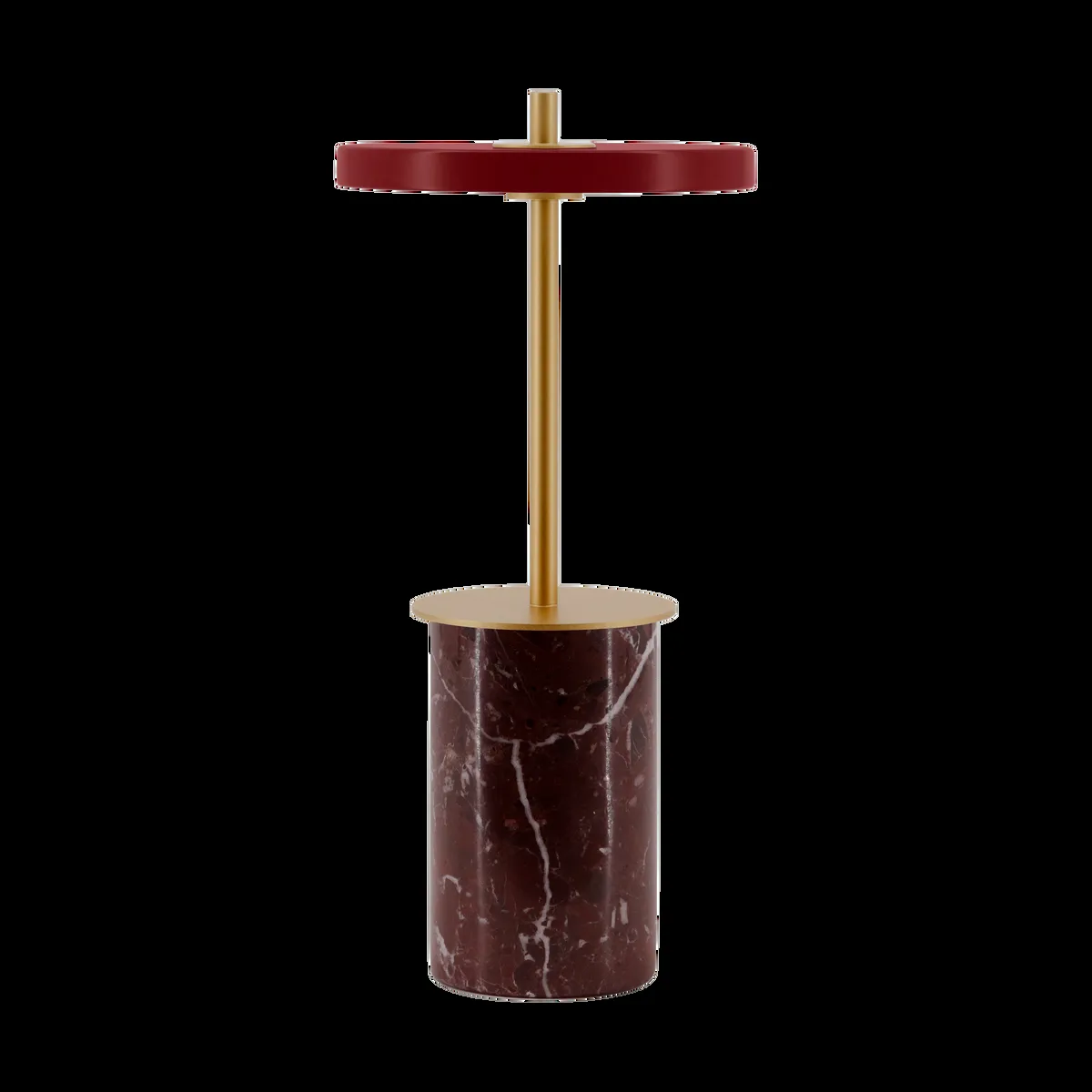 Umage Asteria Move Mini Tischleuchte Ø12x25,5 cm Red marble